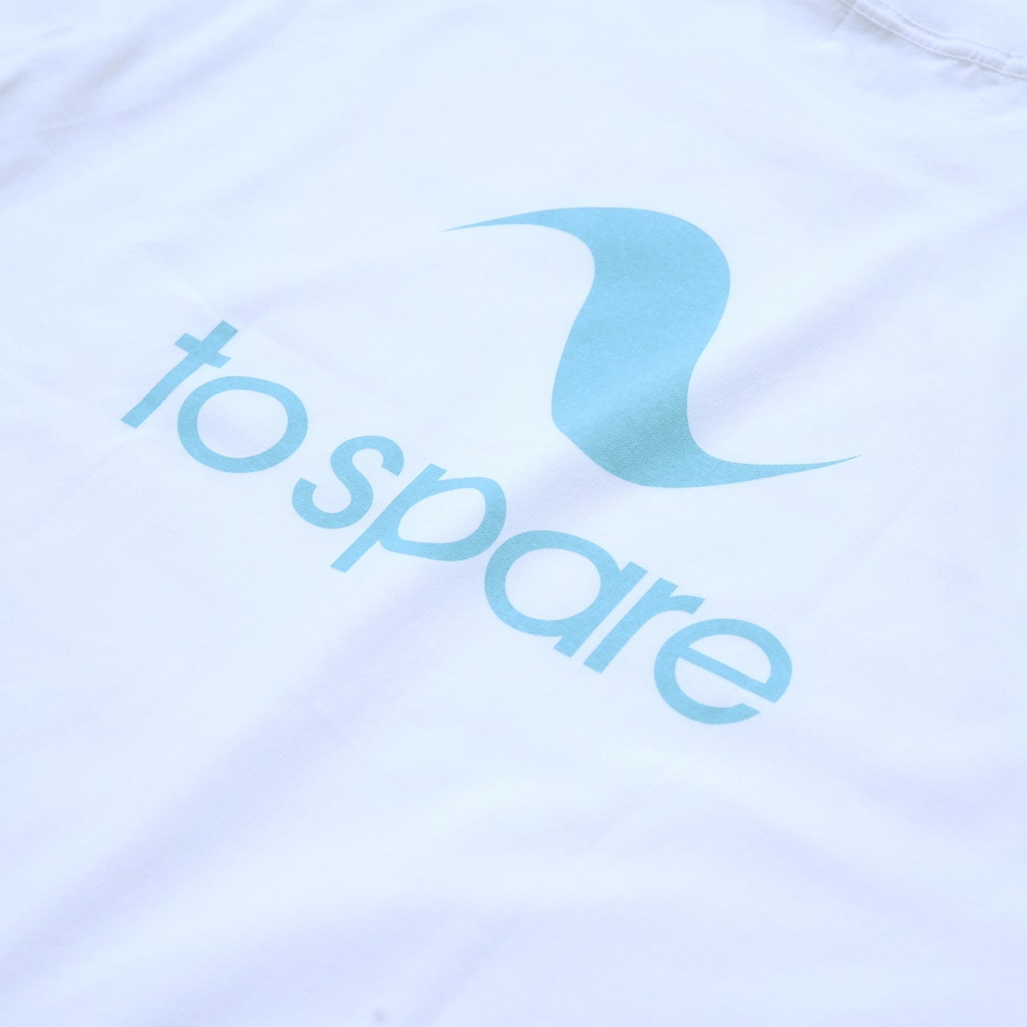 PLANE LOGO TEE 1.1（WHITE×TIFFANY BLUE）