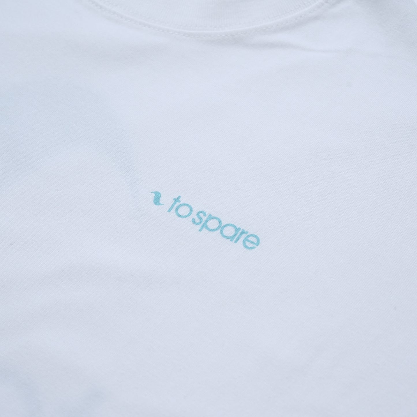 PLANE LOGO TEE 1.1（WHITE×TIFFANY BLUE）