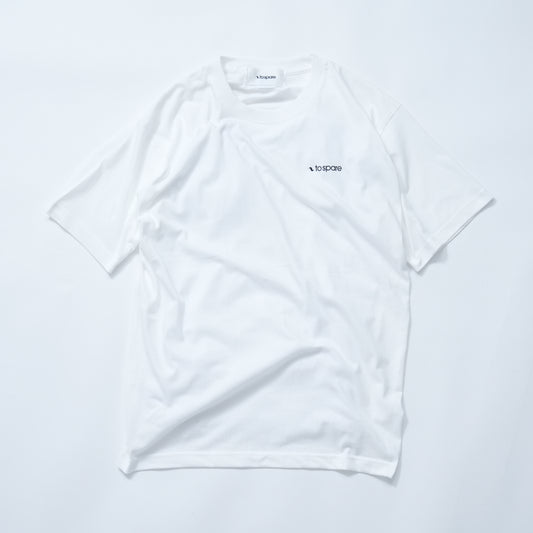 PLANE LOGO TEE（WHITE）