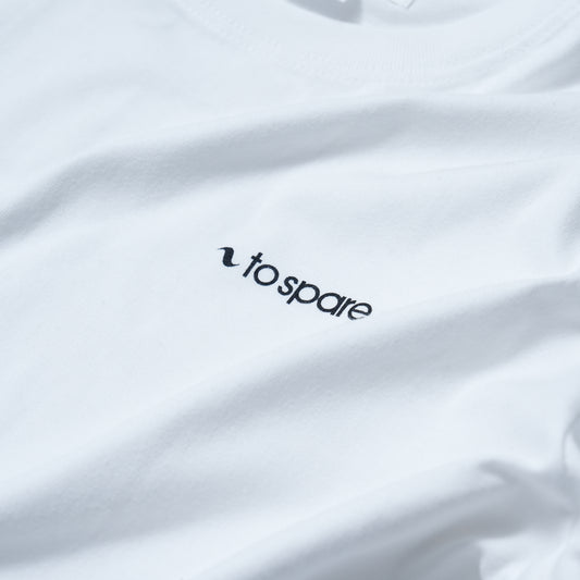 PLANE LOGO TEE（WHITE）