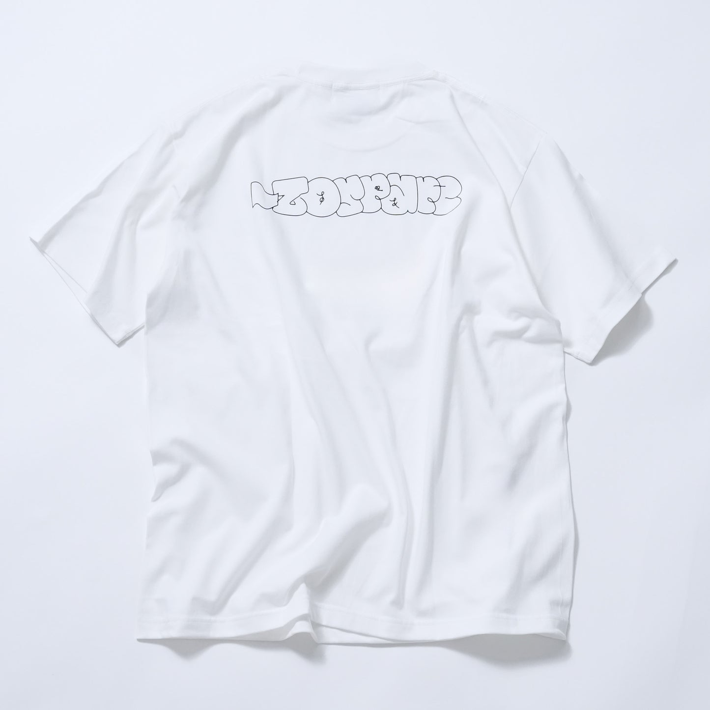 TAGGING LOGO TEE（WHITE）