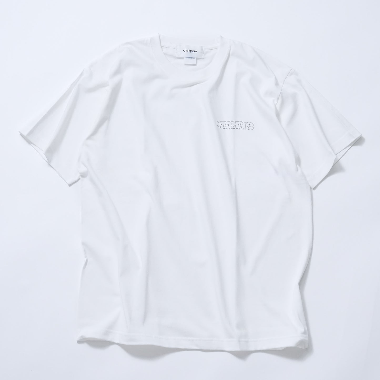 TAGGING LOGO TEE（WHITE）